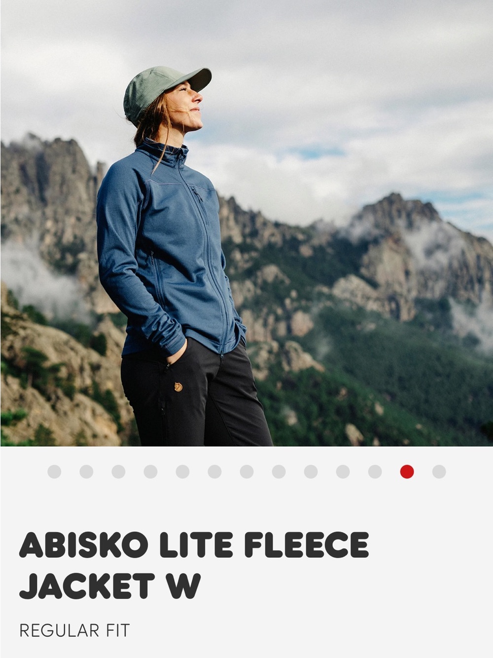 FjallRaven Abisko Lite Fleece Jacket W Large in Dark Navy - FjallRaven Jacket L - Picture 12 of 16